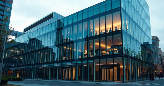 Fachada em vidro glazing: Vantagens e aplicações práticas