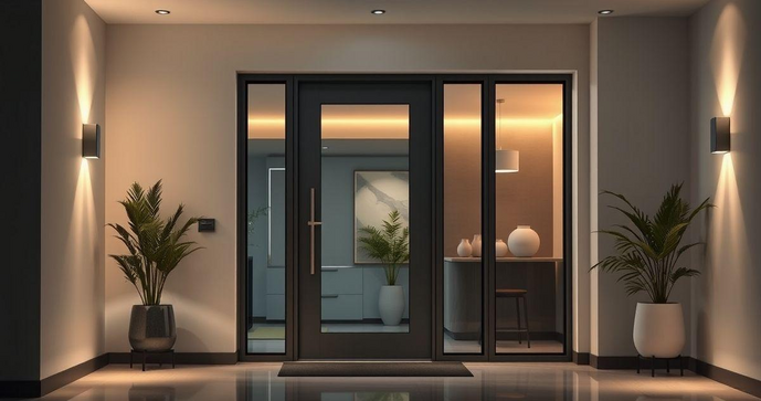 Porta de ACM com Vidro Confere Modernidade e Estilo ao Seu Espaço Porta de ACM com Vidro Confere Modernidade e Estilo ao Seu Espaço