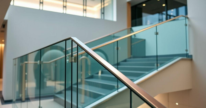Corrimão de Vidro em Escada: Elegância e Segurança em Seu Projeto Corrimão de Vidro em Escada: Elegância e Segurança em Seu Projeto