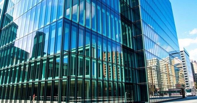 Fachada em vidro glazing traz modernidade e eficiência para edificações