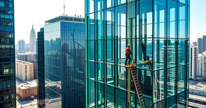 Instalação de fachada glazing: passos essenciais para um resultado perfeito Instalação de fachada glazing: passos essenciais para um resultado perfeito